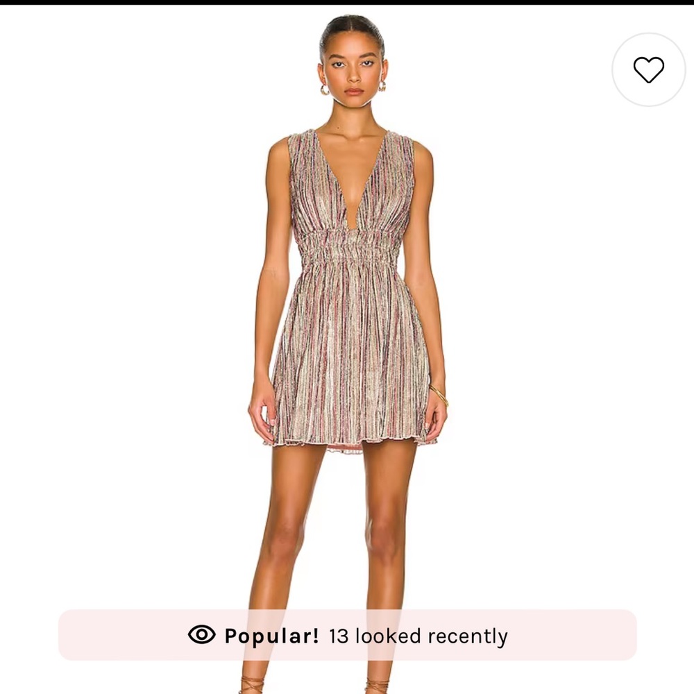 House of Harlow 1960 Multicolor Striped Mini Dress